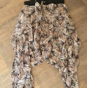 Buddha pants harem parachute size small